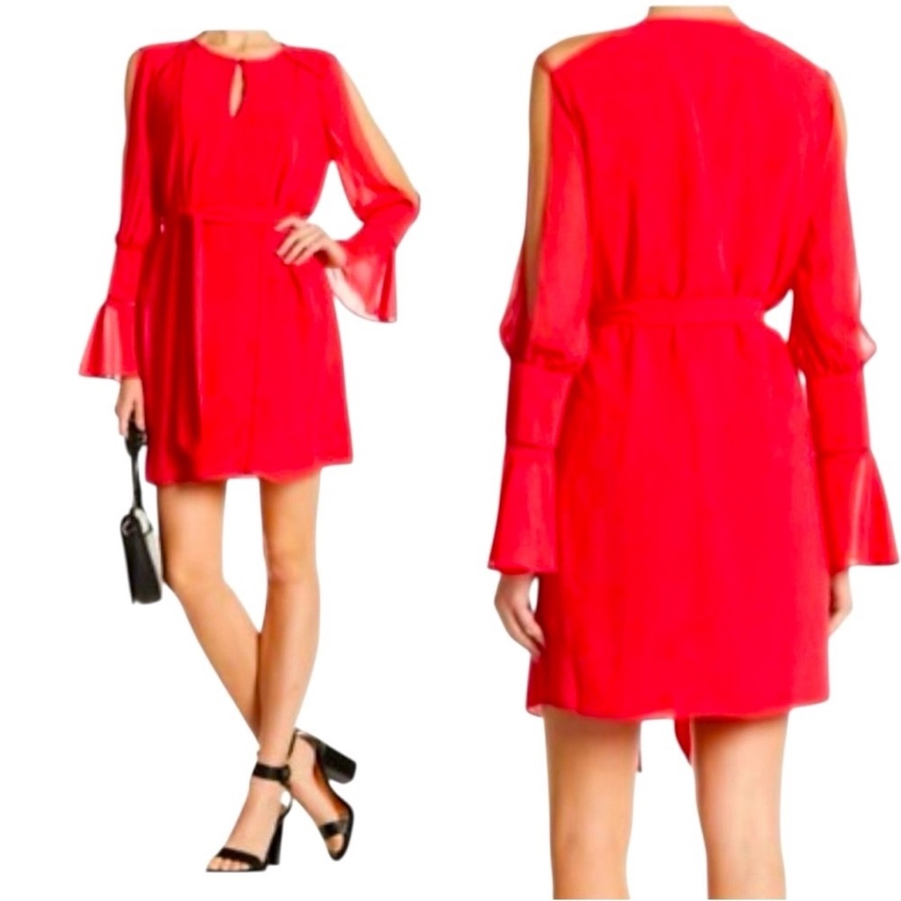 NWT Haute Hippie scarlet dress